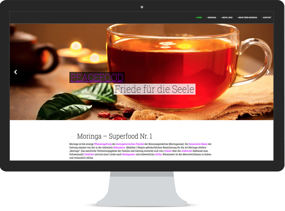Moringa home page